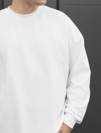 Longsleeve Staff white oversize