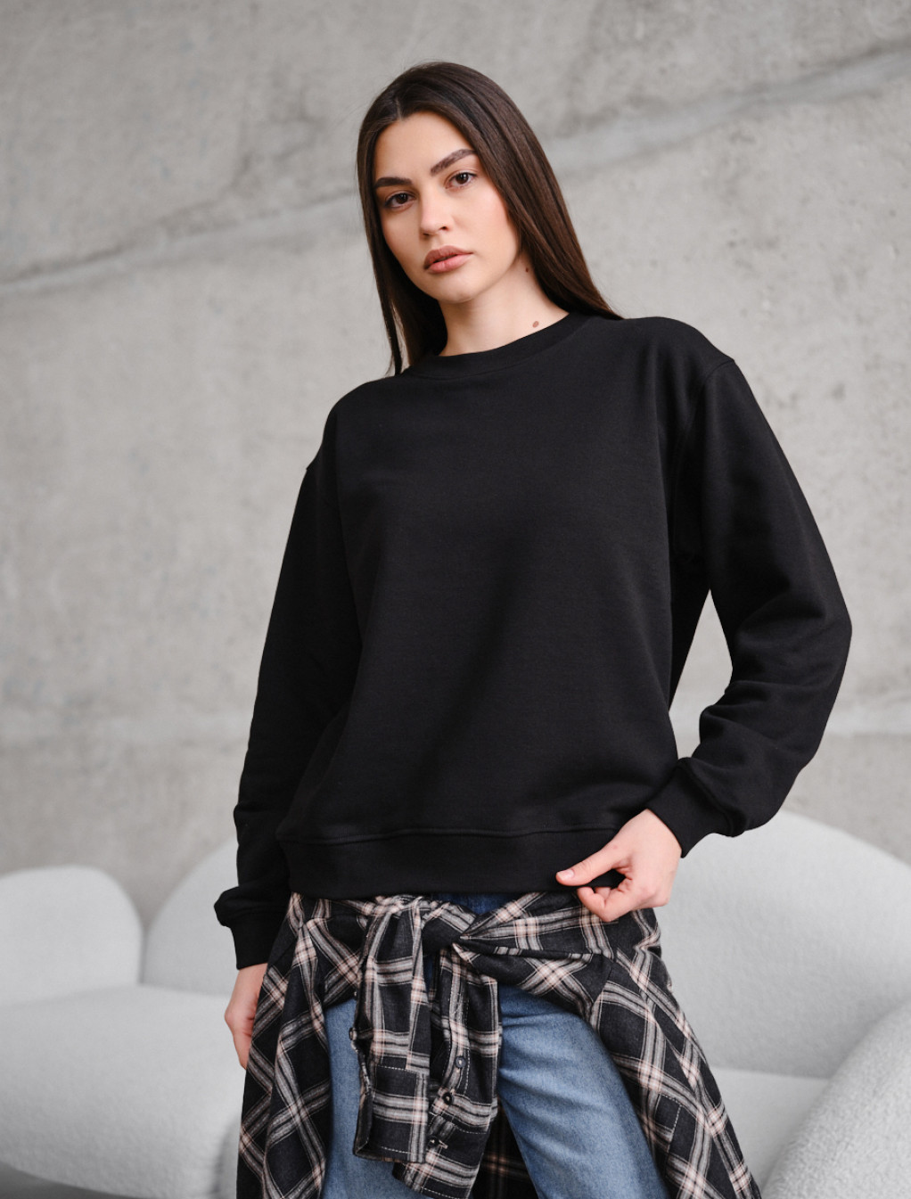 Bluza Staff zy black oversize