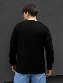 Longsleeve Staff black logo