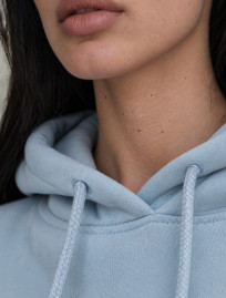 Bluza Staff logo blue oversize fleece