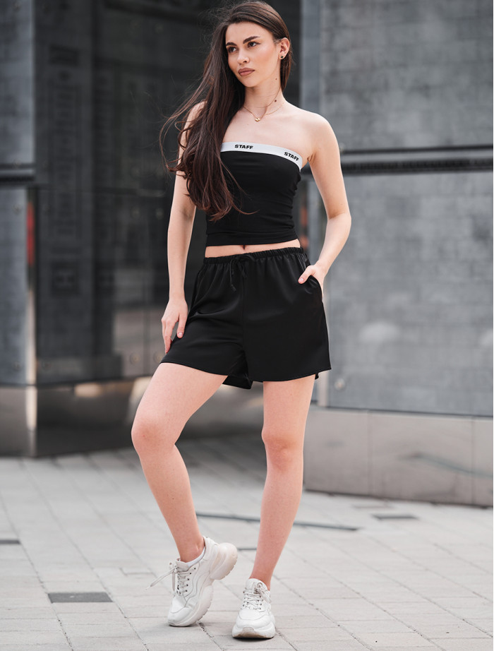 Spodenki Staff due black