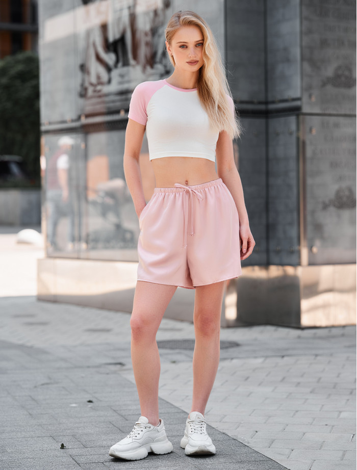 Spodenki Staff due light pink