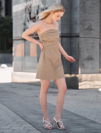 Sukienka Staff po beige