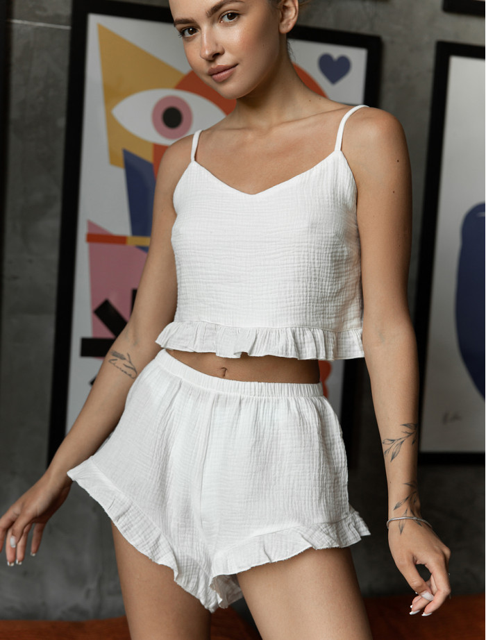 Piżama Staff eu white