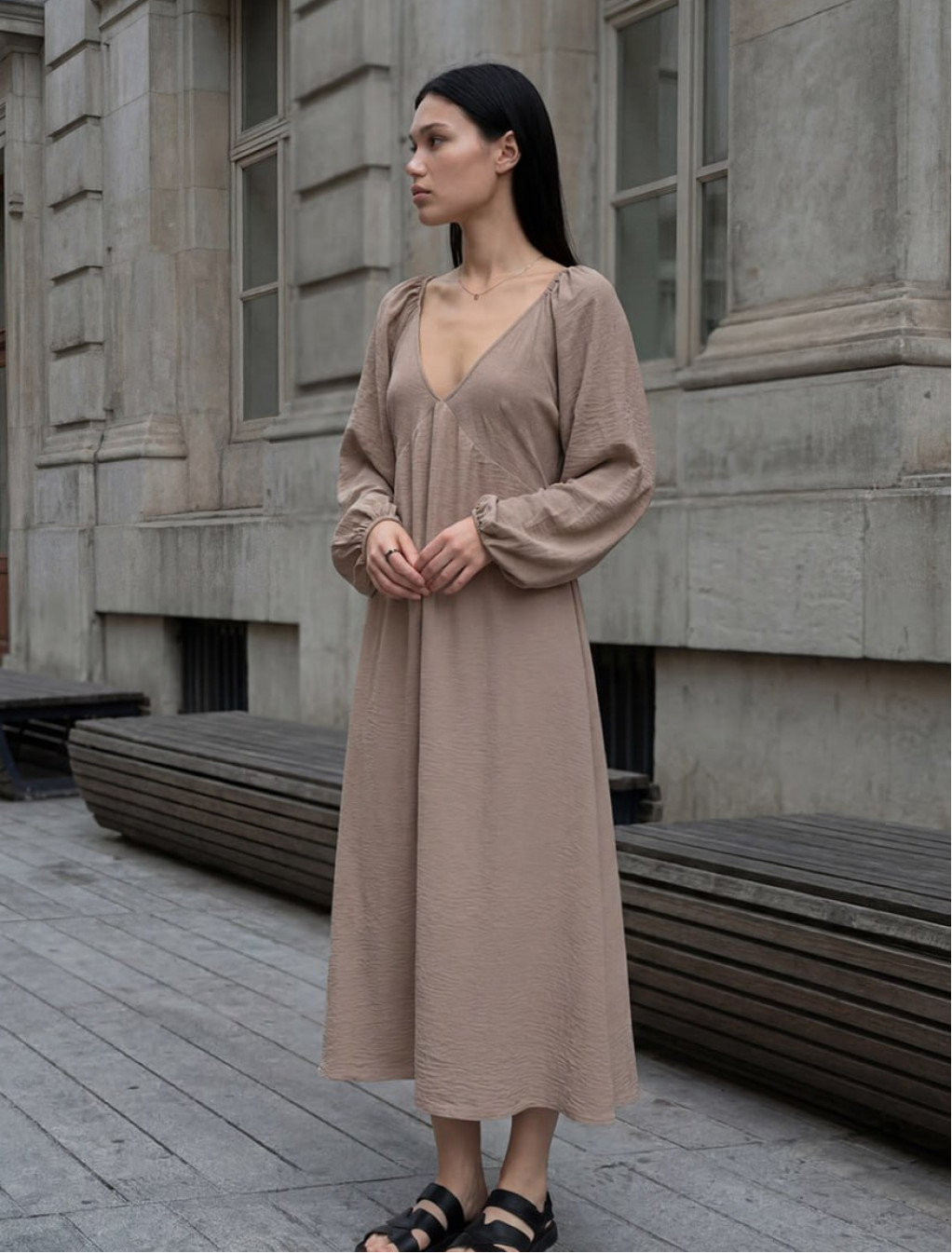 Sukienka Staff bra brown