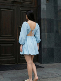 Sukienka Staff lat light blue