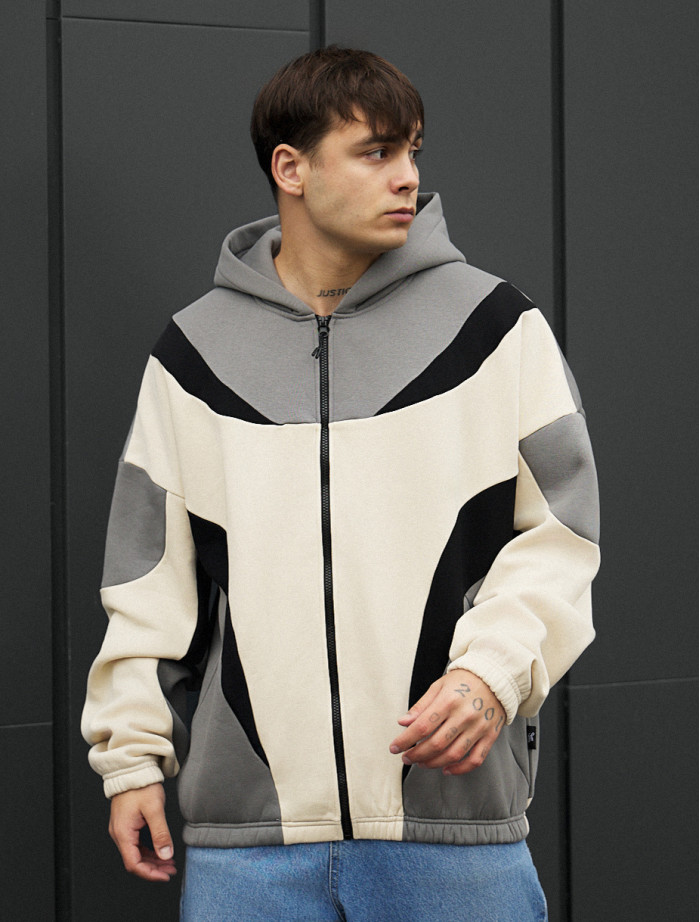 Bluza taff mix oversize fleece