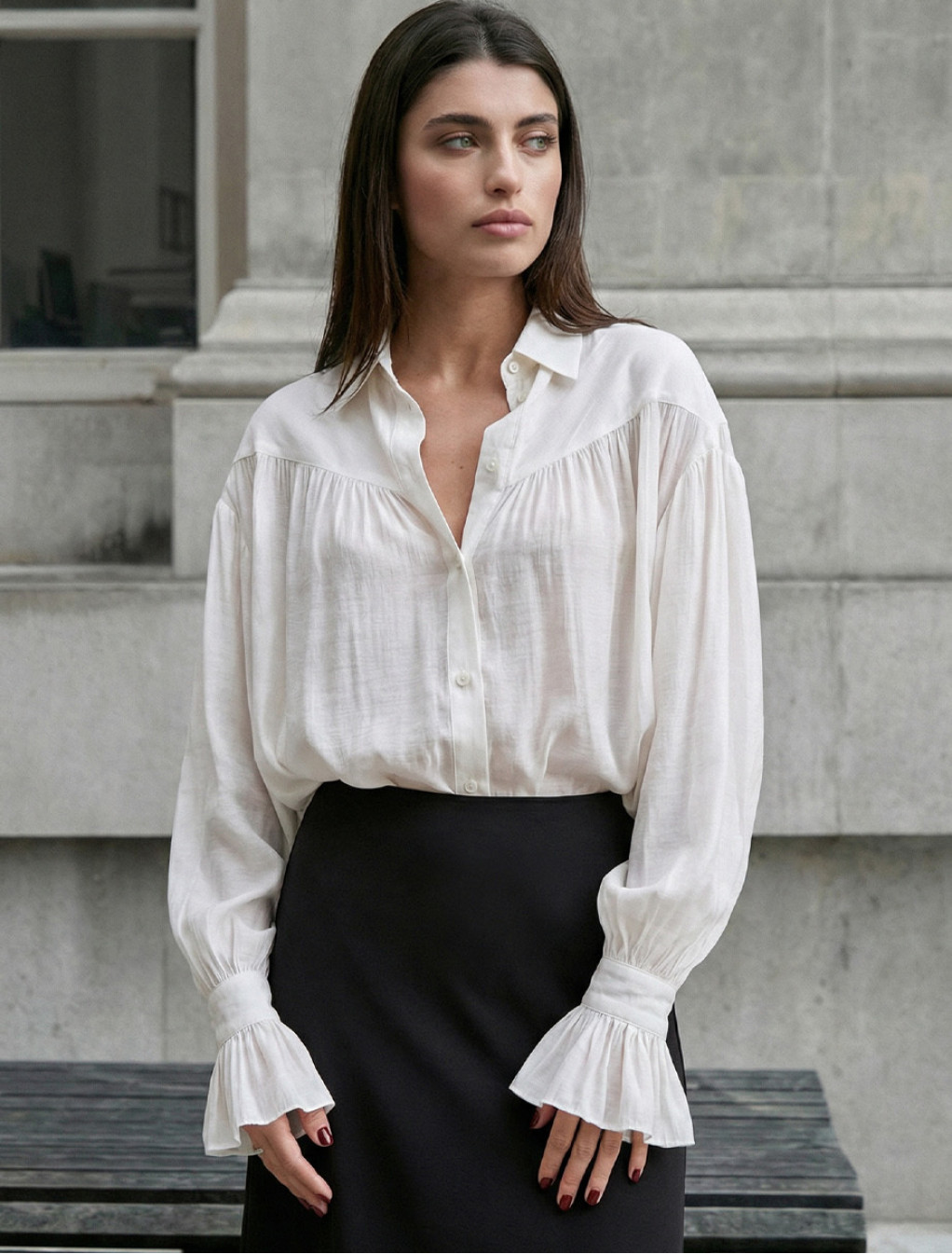 Koszula Staff etu milk oversize