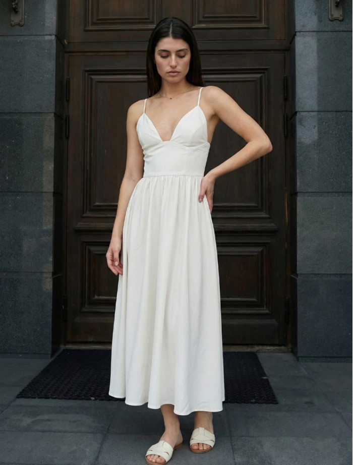 Sukienka Staff fen white