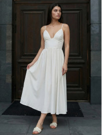 Sukienka Staff fen white