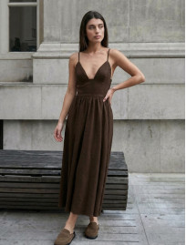 Sukienka Staff fen brown