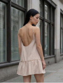 Sukienka Staff ama beige