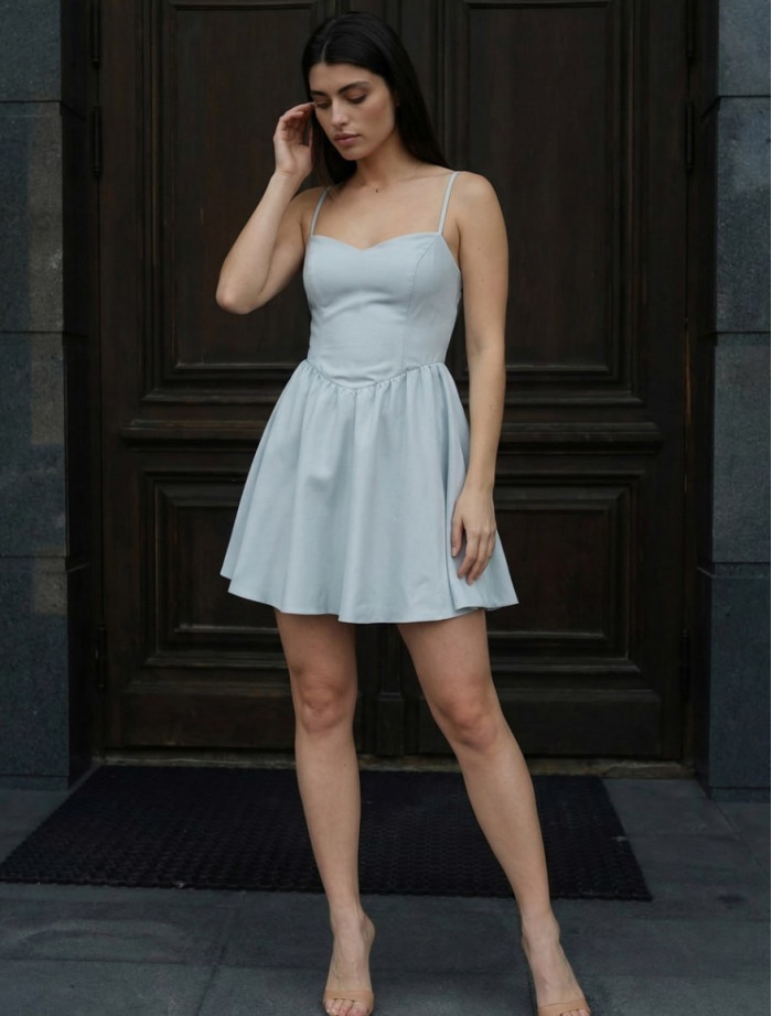 Sukienka Staff ri light blue