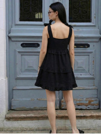 Sukienka Staff pin black