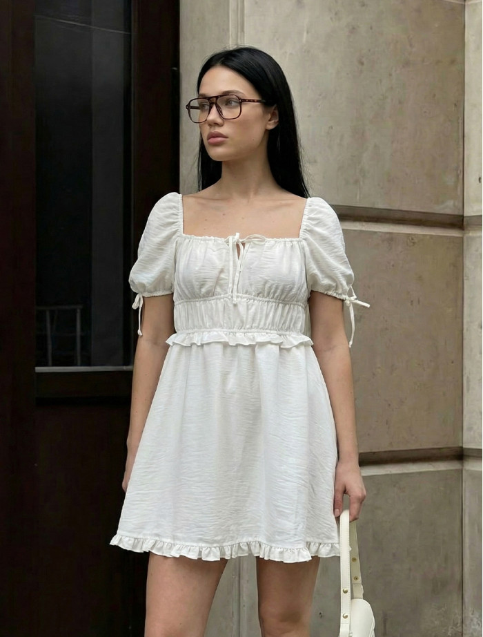 Sukienka Staff ney white