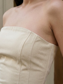 Sukienka Staff ys light beige