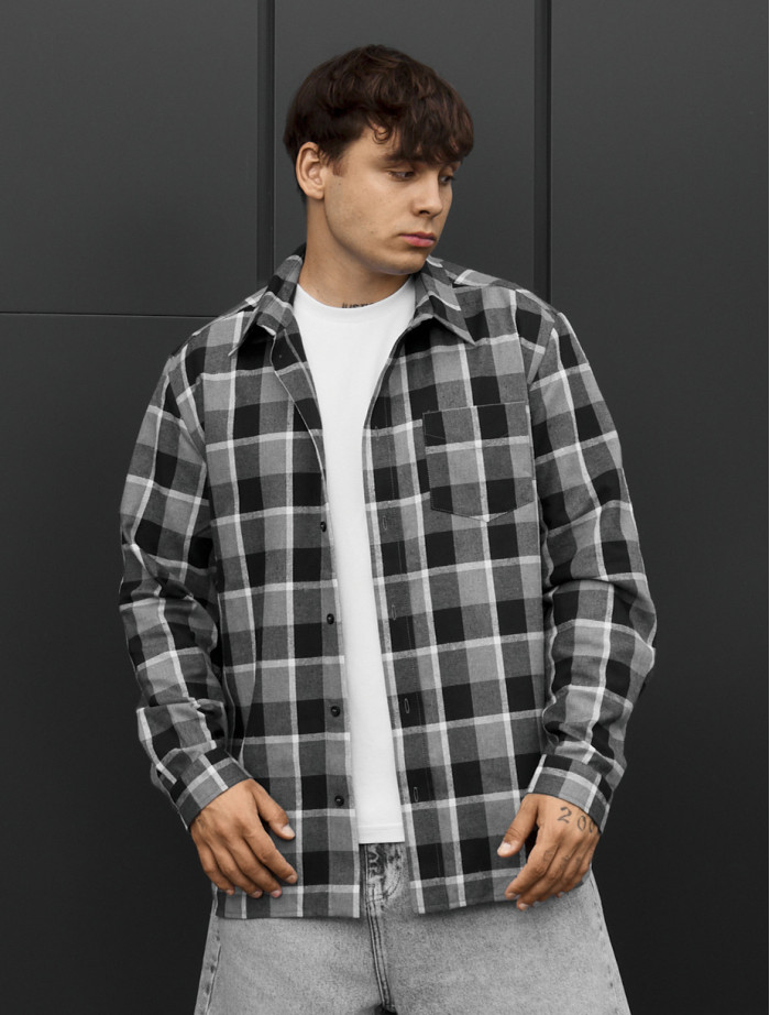 Koszula Staff ed black & gray