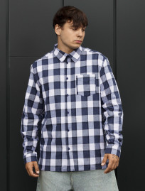 Koszula Staff ed light gray & white