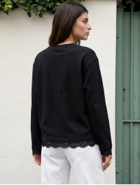 Longsleeve Staff mar black