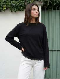 Longsleeve Staff mar black