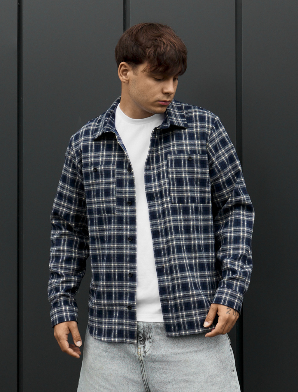 Koszulka Staff c4 blue & white