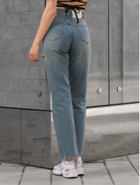 Damskie jeansy Staff blue straight