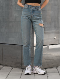 Damskie jeansy Staff blue straight