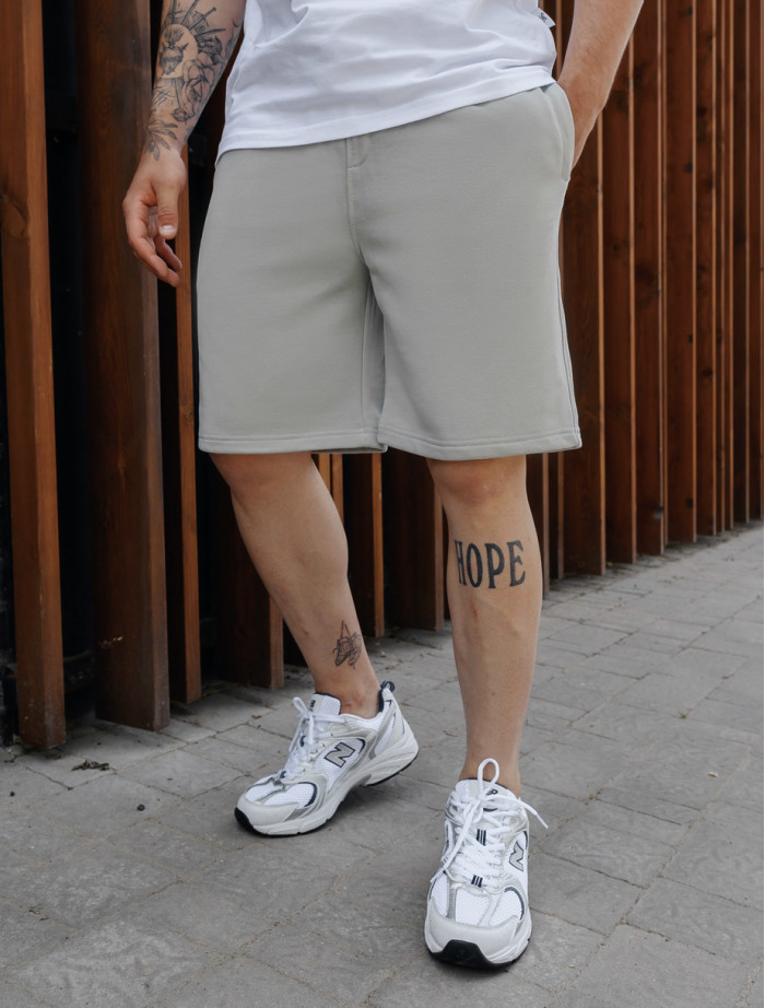 Spodenki Dzianinowe Staff light gray