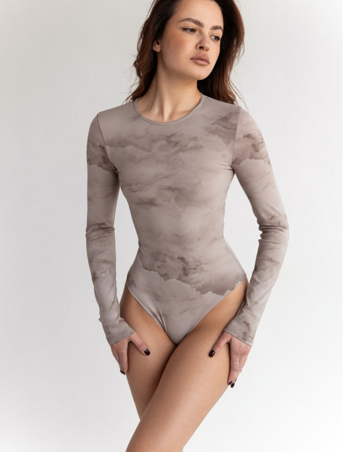 Body Staff tie-dye brown gray