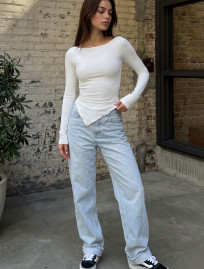 Longsleeve Staff ruf white