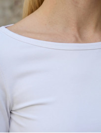 Longsleeve Staff re white