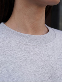 Bluza Staff zy gray melange oversize fleece