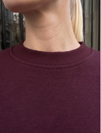 Bluza Staff zy bordo oversize fleece