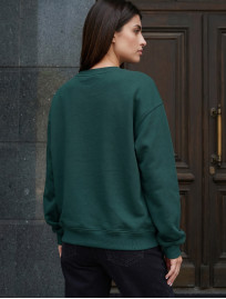 Bluza Staff zy green oversize fleece