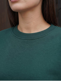 Bluza Staff zy green oversize fleece