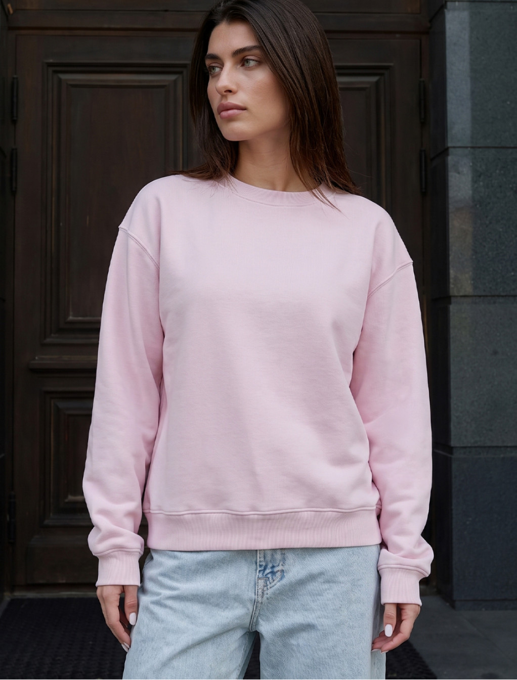 Bluza Staff zy pink oversize fleece