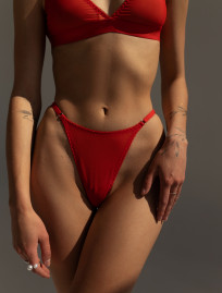 Biustonosz damski Staff red