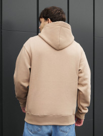 Bluza Staff beige oversize fleece
