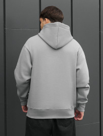 Bluza Staff gray oversize fleece