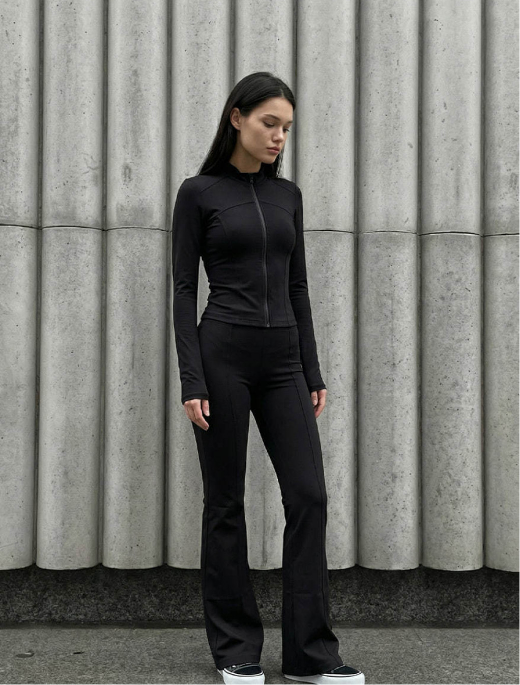 Dres Staff lf black zip