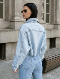 Damska Jeansova kurtka Staff light blue