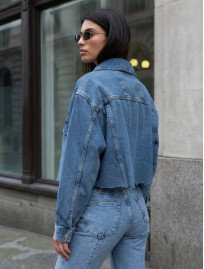 Damska Jeansova kurtka Staff blue