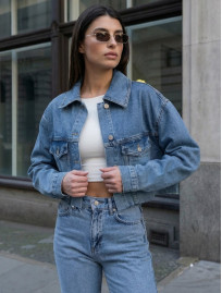 Damska Jeansova kurtka Staff blue