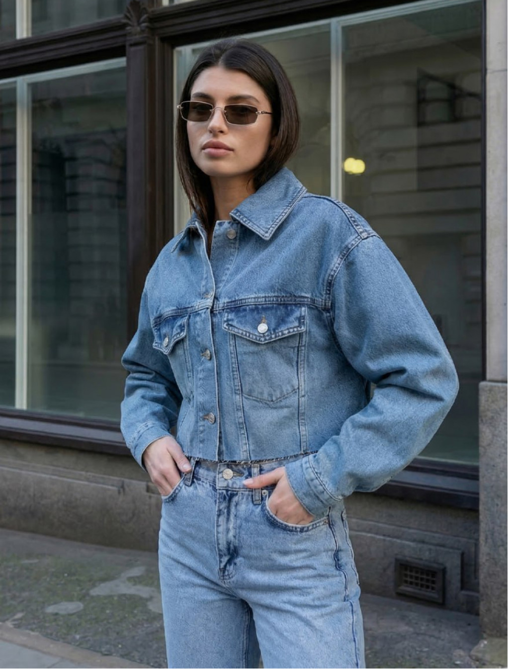 Damska Jeansova kurtka Staff blue