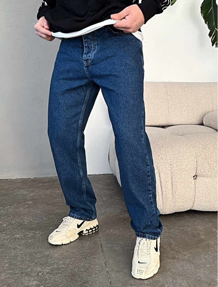 Jeansy Staff 74 c1 baggy blue