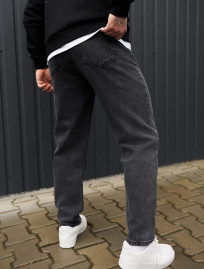 Dżinsy Staff dark gray regular mom