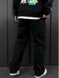 Dżinsy Staff x Husll baggy black