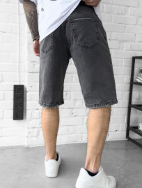 Dżinsowe spodenki Staff baggy  gray