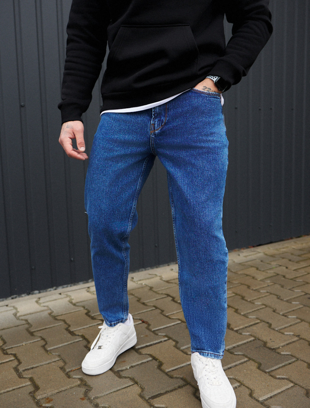 Dżinsy Staff 13 blue slim