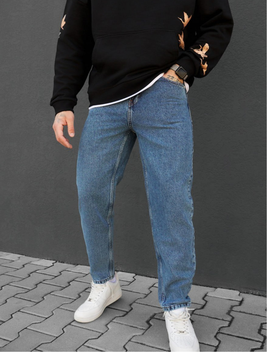 Dżinsy Staff 13 blue slim